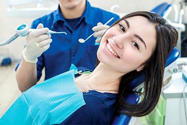 woman smiling in blacktown dental clinic