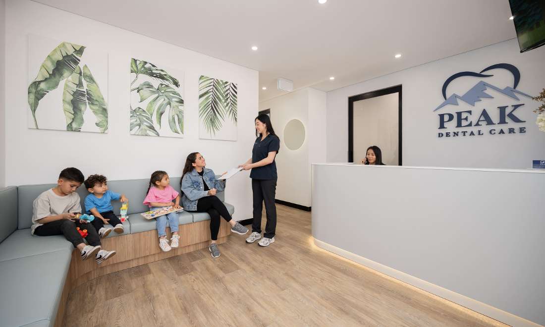Dentist Blacktown reception area